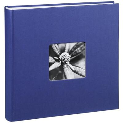 Hama Jumbo Photo Album Fine Art, 28 x 28,5 cm, 100 stránek v bílé barvě, 50 listů, fotokniha s výřezem pro obrázkové přílohy, album modré Hama Jumbo Photo Album Fine Art, 28 x 28,5 cm, 100 stránek v bílé barvě, 50 listů, fotokniha s výřezem pro obrázkové přílohy, album modré