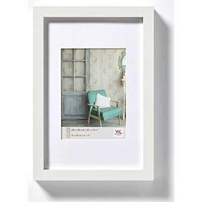 walther design EA030W Stockholm dřevěný rám, 20 x 30 cm, bílý walther design EA030W Stockholm dřevěný rám, 20 x 30 cm, bílý