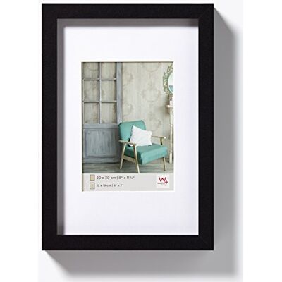 walther design EA030B Stockholm dřevěný rám, 20 x 30 cm, černý walther design EA030B Stockholm dřevěný rám, 20 x 30 cm, černý