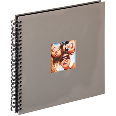walther design Spirálové album Fun od , Šedá, 30 x 30 cm walther design Spirálové album Fun od , Šedá, 30 x 30 cm