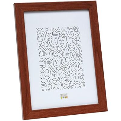 Deknudt Frames S44CH3-20.0X30.0 rámeček na obrázky, dřevo/MDF, jednoduchý styl, úzký, 33,5 x 23,5 x 1,33 cm, světle hnědý Deknudt Frames S44CH3-20.0X30.0 rámeček na obrázky, dřevo/MDF, jednoduchý styl, úzký, 33,5 x 23,5 x 1,33 cm, světle hnědý