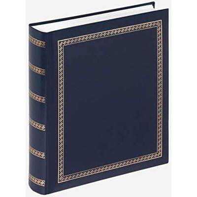 walther design Fotoalbum modré 29 x 32 cm umělá kůže s vyražením, elegantní tloušťka MX-101-L walther design Fotoalbum modré 29 x 32 cm umělá kůže s vyražením, elegantní tloušťka MX-101-L