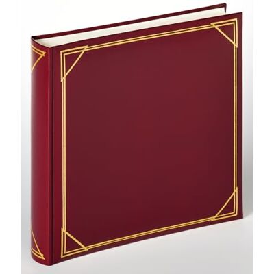 walther design Fotoalbum vínově červené 30 x 30 cm umělá kůže s vyražením, standardní album MX-200-R walther design Fotoalbum vínově červené 30 x 30 cm umělá kůže s vyražením, standardní album MX-200-R