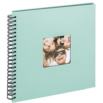 walther design Fotoalbum mátově zelené 30 x 30 cm spirálové album s vyraženým krytem, Fun SA-110-A walther design Fotoalbum mátově zelené 30 x 30 cm spirálové album s vyraženým krytem, Fun SA-110-A