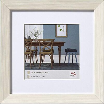walther design Rámeček 20 x 20 cm, bílý, dřevěný rám Fiorito EF220W walther design Rámeček 20 x 20 cm, bílý, dřevěný rám Fiorito EF220W