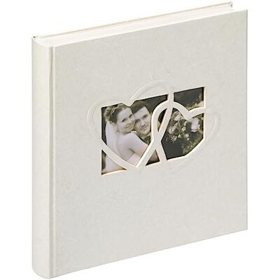 walther design Fotoalbum bílé 28 x 30,5 cm lněná vazba, svatební album Sweet Heart UH-123 walther design Fotoalbum bílé 28 x 30,5 cm lněná vazba, svatební album Sweet Heart UH-123