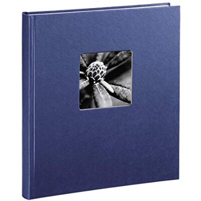 Hama Fotoalbum "Fine Art" 29 x 32 cm, 50 stran (25 listů), s výřezem pro zasunutí obrázku, modré Hama Fotoalbum "Fine Art" 29 x 32 cm, 50 stran (25 listů), s výřezem pro zasunutí obrázku, modré