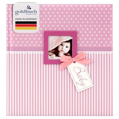 Goldbuch Baby album s okénkem, Růžová, 30x31 cm Goldbuch Baby album s okénkem, Růžová, 30x31 cm