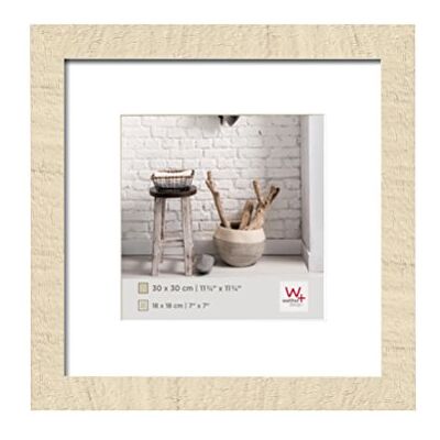 walther design Dřevěný rám Home, design Walther., Krémově bílá, 30 x 30 cm walther design Dřevěný rám Home, design Walther., Krémově bílá, 30 x 30 cm