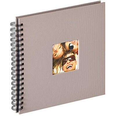walther design Spirálové album Fun od , Šedá, 26 x 25 cm walther design Spirálové album Fun od , Šedá, 26 x 25 cm