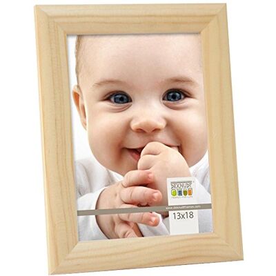 Deknudt Frames Deknudt 876911 Nástěnný rám S40CH1 13 x 18 cm, dřevo, přírodní barva Deknudt Frames Deknudt 876911 Nástěnný rám S40CH1 13 x 18 cm, dřevo, přírodní barva