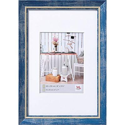 walther design EL824L Chalet rámeček na obrazy, 18x24 cm, modrý walther design EL824L Chalet rámeček na obrazy, 18x24 cm, modrý