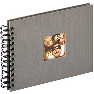 walther design Spirálové album Fun od , Šedá, 23 x 17 cm walther design Spirálové album Fun od , Šedá, 23 x 17 cm