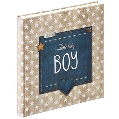 walther design Fotoalbum modré 28 x 30,5 cm dětské album, Baby Little Baby UK-100-L walther design Fotoalbum modré 28 x 30,5 cm dětské album, Baby Little Baby UK-100-L