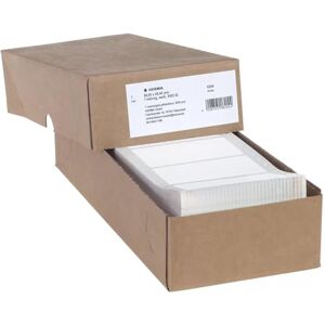 Herma 8204 počítačové etikety nekonečné, 88,9 x 48,4 mm, 1 pruh, 3000 kusů, samolepicí, nekonečné etikety nálepky s vodicím otvorem, matné, prázdné papírové etikety na počítači, bílé Herma 8204 počítačové etikety nekonečné, 88,9 x 48,4 mm, 1 pruh, 3000 kusů, samolepicí, nekonečné etikety nálepky s vodicím otvorem, matné, prázdné papírové etikety na počítači, bílé