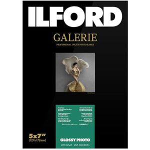 Ilford GALERIE Gloss 260 gsm 5x7 Zoll 127 mm x 178 mm 100 Blatt Ilford GALERIE Gloss 260 gsm 5x7 Zoll 127 mm x 178 mm 100 Blatt