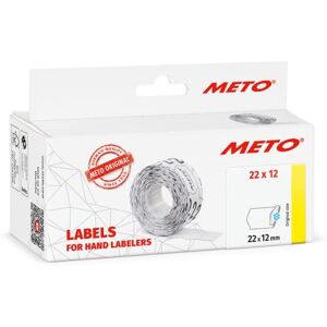 Meto Originální značkovače 9517182 (22 x 12 mm, 6000 kusů, multifunkční permanentní hluboce chladivé, cenové etikety pro , Contact, Sato, Avery, Tovel, atd.) 6 roliček, bílé Meto Originální značkovače 9517182 (22 x 12 mm, 6000 kusů, multifunkční permanentní hluboce chladivé, cenové etikety pro , Contact, Sato, Avery, Tovel, atd.) 6 roliček, bílé