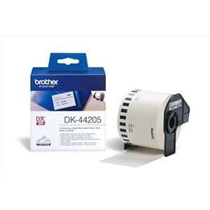 Brother DK44205 nekonečné etikety papír, 30,48 m/62 mm odstranitelné Brother DK44205 nekonečné etikety papír, 30,48 m/62 mm odstranitelné