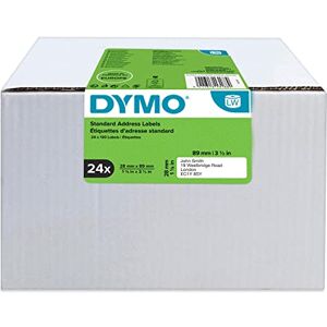 Dymo Originální adresní štítky LabelWriter 28 mm x 89 mm 24 rolí se 130 snadno odstranitelnými štítky (3 120 etiket) samolepicí etikety pro popisovací zařízení LabelWriter Dymo Originální adresní štítky LabelWriter 28 mm x 89 mm 24 rolí se 130 snadno odstranitelnými štítky (3 120 etiket) samolepicí etikety pro popisovací zařízení LabelWriter