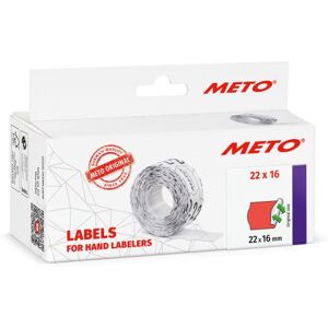 Meto Preisauszeichner Etiketten (22x16 mm, 2-zeilig, 6.000 Stück, fluor rot, wiederablösbar, Preisetiketten für , Contact, Sato, Avery, Tovel, Samark etc.) Meto Preisauszeichner Etiketten (22x16 mm, 2-zeilig, 6.000 Stück, fluor rot, wiederablösbar, Preisetiketten für , Contact, Sato, Avery, Tovel, Samark etc.)