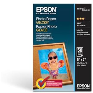 Epson Glossy Photo Paper (130 x 180 mm), 200 g/m2, 50 listů Epson Glossy Photo Paper (130 x 180 mm), 200 g/m2, 50 listů