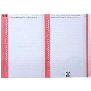 Elba L'Oblique AZ Etikettenbögen Nr. 8 für Aktenordner, verschiedene Farben, 10 Blatt Elba L'Oblique AZ Etikettenbögen Nr. 8 für Aktenordner, verschiedene Farben, 10 Blatt