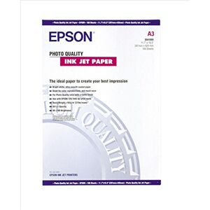 Epson Papír pro inkoustové tiskárny ve fotografické kvalitě matný povrch A3 297 x 420 mm 102 g/m² 100 listů Epson Papír pro inkoustové tiskárny ve fotografické kvalitě matný povrch A3 297 x 420 mm 102 g/m² 100 listů
