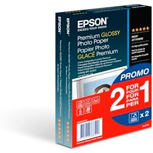 Epson Lesklý fotografický papír Premium, inkoustový formát A6, formát 255g / m2, 100 x 150 mm, 2x40 listů Glacé Epson Lesklý fotografický papír Premium, inkoustový formát A6, formát 255g / m2, 100 x 150 mm, 2x40 listů Glacé