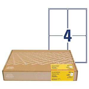 Avery 1.200 Versandetiketten Art. 8017 (99,1x143,5mm (A6) Adressetiketten selbstklebend für DHL und Hermes, Versandaufkleber, 3483, 300 Blatt, für alle Drucker) Avery 1.200 Versandetiketten Art. 8017 (99,1x143,5mm (A6) Adressetiketten selbstklebend für DHL und Hermes, Versandaufkleber, 3483, 300 Blatt, für alle Drucker)