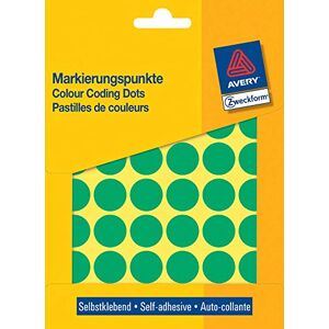 Avery 3376 samolepicí označovací body (Ø 18 mm, 1056 lepicích bodů na 22 arších, kulaté nálepky na kalendář, plánovací kalendář a pro kutily, papír, matná) zelená Avery 3376 samolepicí označovací body (Ø 18 mm, 1056 lepicích bodů na 22 arších, kulaté nálepky na kalendář, plánovací kalendář a pro kutily, papír, matná) zelená