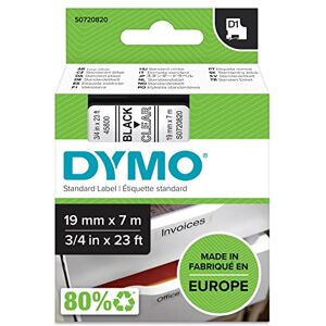 Dymo S0720770 D1 etikety (samolepicí, pro tiskárnu LabelManager, role 6 mm × 7 m), černá na průhledné. Dymo S0720770 D1 etikety (samolepicí, pro tiskárnu LabelManager, role 6 mm × 7 m), černá na průhledné.