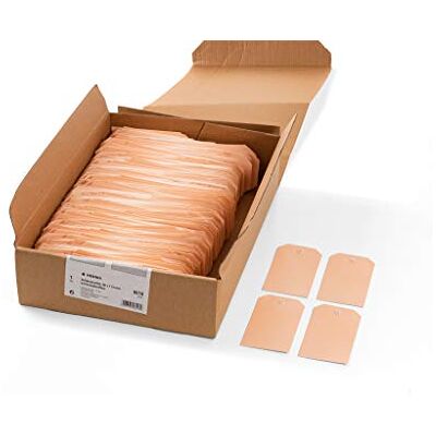 HERMA 6018 visačky velké, 1000 kusů, 60 x 113 mm, dárkové štítky k popisování, závěsné etikety z kartonu, prázdné papírové visačky etikety přívěsek s očkem, hnědý HERMA 6018 visačky velké, 1000 kusů, 60 x 113 mm, dárkové štítky k popisování, závěsné etikety z kartonu, prázdné papírové visačky etikety přívěsek s očkem, hnědý