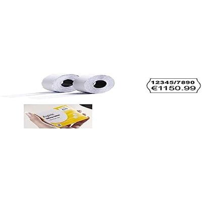 Avery Zweckform PLR1626 role etikety, 2řadé znovu odstranitelné, 16 x 26 mm, 10 rolí/12 000 kusů, bílá Avery Zweckform PLR1626 role etikety, 2řadé znovu odstranitelné, 16 x 26 mm, 10 rolí/12 000 kusů, bílá
