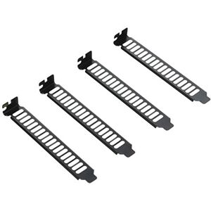 Silverstone SST-Aeroslots-BP – PCI dělicí plech s větracími otvory, lakovaný Shwarz (4 kusy) Silverstone SST-Aeroslots-BP – PCI dělicí plech s větracími otvory, lakovaný Shwarz (4 kusy)