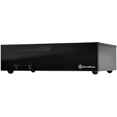 Silverstone SST-ML09B Milo Mini-ITX kompaktní HTPC Desktop kryt, černý Silverstone SST-ML09B Milo Mini-ITX kompaktní HTPC Desktop kryt, černý