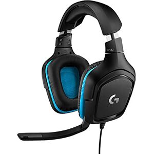 Logitech 432 kabelový herní headset, 7.1 Surround Sound, DTS Headphone: X 2.0, nažehlovací mikrofon s flipovým ztlumením, náušníky s umělou kůží, PC/Mac/Xbox One/PS4/Nintendo Switch černý Logitech 432 kabelový herní headset, 7.1 Surround Sound, DTS Headphone: X 2.0, nažehlovací mikrofon s flipovým ztlumením, náušníky s umělou kůží, PC/Mac/Xbox One/PS4/Nintendo Switch černý