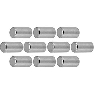 Connex Neodymový tyčový magnet – Ø 10 x 5 mm – 10 kusů v praktické sadě – extra silný magnet – 0,9 kg přilnavost – pro domácnost & hobby / silný magnet / mini magnet / DY710005 Connex Neodymový tyčový magnet – Ø 10 x 5 mm – 10 kusů v praktické sadě – extra silný magnet – 0,9 kg přilnavost – pro domácnost & hobby / silný magnet / mini magnet / DY710005