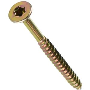 Connex Univerzální šrouby 5,0 x 60 mm 195 kusů v sadě zápustná hlava TX pohon částečný závit Žlutě pozinkovaný / sada šroubů / B30194 Connex Univerzální šrouby 5,0 x 60 mm 195 kusů v sadě zápustná hlava TX pohon částečný závit Žlutě pozinkovaný / sada šroubů / B30194