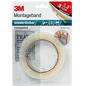 3M 486248 / 8899195 Oboustranná lepicí Power montážní páska 19 mm x 5 m., průhledné 3M 486248 / 8899195 Oboustranná lepicí Power montážní páska 19 mm x 5 m., průhledné