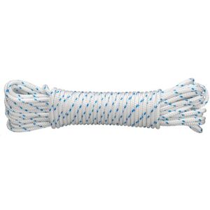 Connex DY2702882 Mehrzweckseil, 8.0 mm x 10 m, gefertigt nach DIN 83307, weiß-blau Connex DY2702882 Mehrzweckseil, 8.0 mm x 10 m, gefertigt nach DIN 83307, weiß-blau