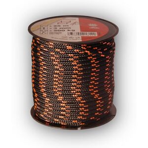 Chapuis MO325N Polyester-Flaggleine 200 kg Durchmesser 3 mm Länge 25 m Schwarz/orange Chapuis MO325N Polyester-Flaggleine 200 kg Durchmesser 3 mm Länge 25 m Schwarz/orange