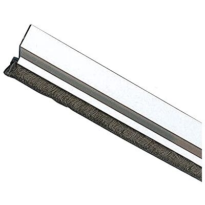 Amig Selbstklebende Dichtungsleisten Dichtungsstreifen mit Haarbürste und Schutzfolie Isolierung für unter Türen Zuschnitt PVC Silber 107x1,5x7 cm Amig Selbstklebende Dichtungsleisten Dichtungsstreifen mit Haarbürste und Schutzfolie Isolierung für unter Türen Zuschnitt PVC Silber 107x1,5x7 cm