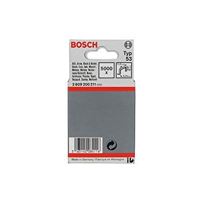 Bosch 5000 x svorky z jemného drátu (délka 10 mm) Bosch 5000 x svorky z jemného drátu (délka 10 mm)