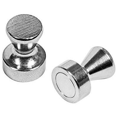 Connex Neodymový magnet na uchopení – Ø 12 x 16 mm – 2 kusy v praktické sadě – extra silný magnet – 2 kg přilnavosti – pro domácnost, dílnu a hobby / powermagnet / magnet s rukojetí / DY7100022 chrom Connex Neodymový magnet na uchopení – Ø 12 x 16 mm – 2 kusy v praktické sadě – extra silný magnet – 2 kg přilnavosti – pro domácnost, dílnu a hobby / powermagnet / magnet s rukojetí / DY7100022 chrom