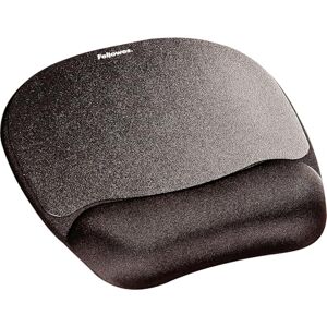 Fellowes Podložka pod myš s podložkou pod zápěstí – podložka pod myš s gelovým polštářem – ergonomická podložka pod myš – herní podložka pod myš – opěrka dlaní – barva: černá Fellowes Podložka pod myš s podložkou pod zápěstí – podložka pod myš s gelovým polštářem – ergonomická podložka pod myš – herní podložka pod myš – opěrka dlaní – barva: černá