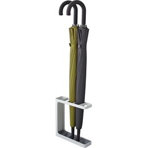 YAMAZAKI 7930 GRIND Stojan na deštník, bílý, ocel/polypropylen, minimalistický, 23,5 x 6,5 x 24,3 cm YAMAZAKI 7930 GRIND Stojan na deštník, bílý, ocel/polypropylen, minimalistický, 23,5 x 6,5 x 24,3 cm