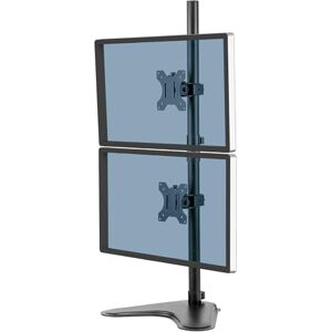 Fellowes Rameno monitoru Seasa s podstavcem výškově nastavitelné pro 2 monitory nad sebou až do 81,28 cm (32 palců) černé Fellowes Rameno monitoru Seasa s podstavcem výškově nastavitelné pro 2 monitory nad sebou až do 81,28 cm (32 palců) černé