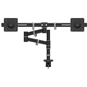 Dataflex Rameno monitoru Viewgo – psací stůl 133, černý, prostorově úsporný ergonomický držák monitoru pro 2 monitory, nastavení výšky, max. 4 kg na obrazovku, podporuje formát na výšku a na šířku, snadná instalace Dataflex Rameno monitoru Viewgo – psací stůl 133, černý, prostorově úsporný ergonomický držák monitoru pro 2 monitory, nastavení výšky, max. 4 kg na obrazovku, podporuje formát na výšku a na šířku, snadná instalace