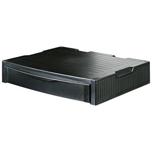 HAN 9250-13, MONITOR STAND, profesionální stojan na monitor s 1 zásuvkou, stabilní, elegantní a stohovatelný, černý HAN 9250-13, MONITOR STAND, profesionální stojan na monitor s 1 zásuvkou, stabilní, elegantní a stohovatelný, černý
