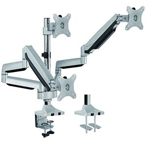 LogiLink BP0052 3dílný psací stůl na monitor s nosností 7 kg, 33,02-81,28 cm (13-32 palců) stříbrný LogiLink BP0052 3dílný psací stůl na monitor s nosností 7 kg, 33,02-81,28 cm (13-32 palců) stříbrný